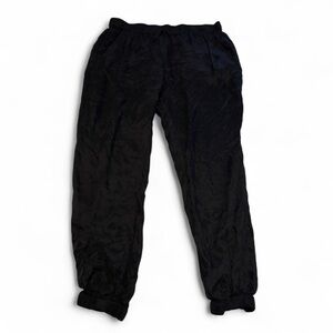 Johnny Was Alice Joggers S Black Cupra Rayon Pull On Lounge Pants Relaxed Fit